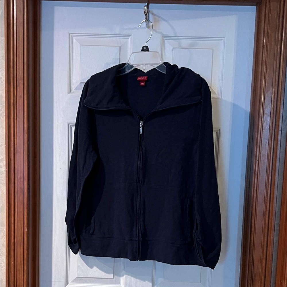 Merona Navy Lightweight Zip-Up Jacket